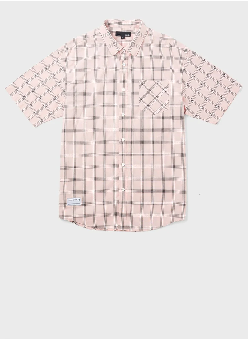 SEMIR Checked Regular Fit Shirt