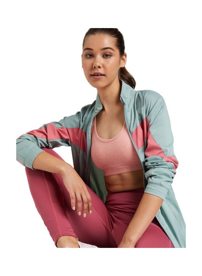 JOCKEY Jockey 1380 Women Wire free Padded Super Combed Cotton Elastane Stretch Printed Full Coverage Racer Back Styling Active Bra with Stay Fresh and Moisture Move Treatment  - Image 4