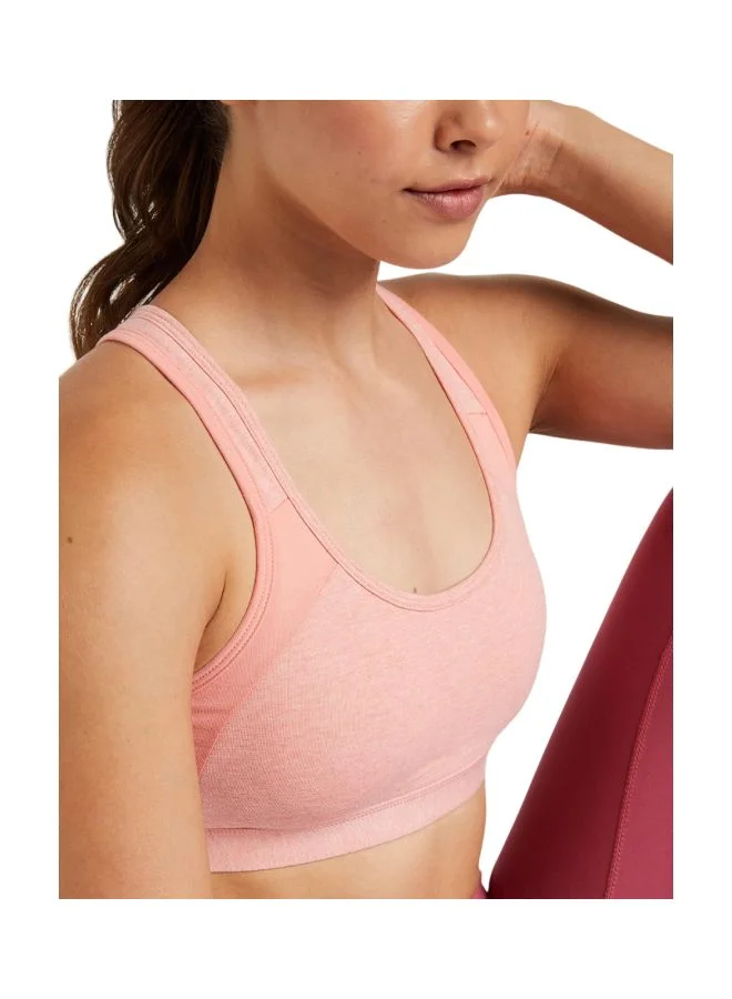 جوكي برا رياضي جوكي للنساء سنيكرز قطن مطاطي مطبوع بتغطية كاملة بتصميم سباق مع تقنية Stay Fresh و Moisture Move