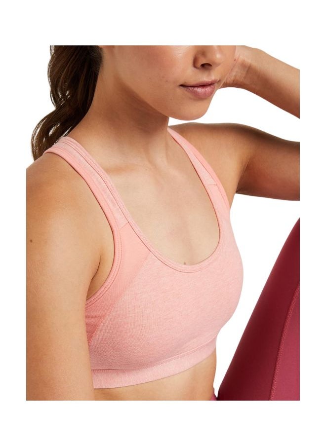 JOCKEY Jockey 1380 Women Wire free Padded Super Combed Cotton Elastane Stretch Printed Full Coverage Racer Back Styling Active Bra with Stay Fresh and Moisture Move Treatment  - Image 3