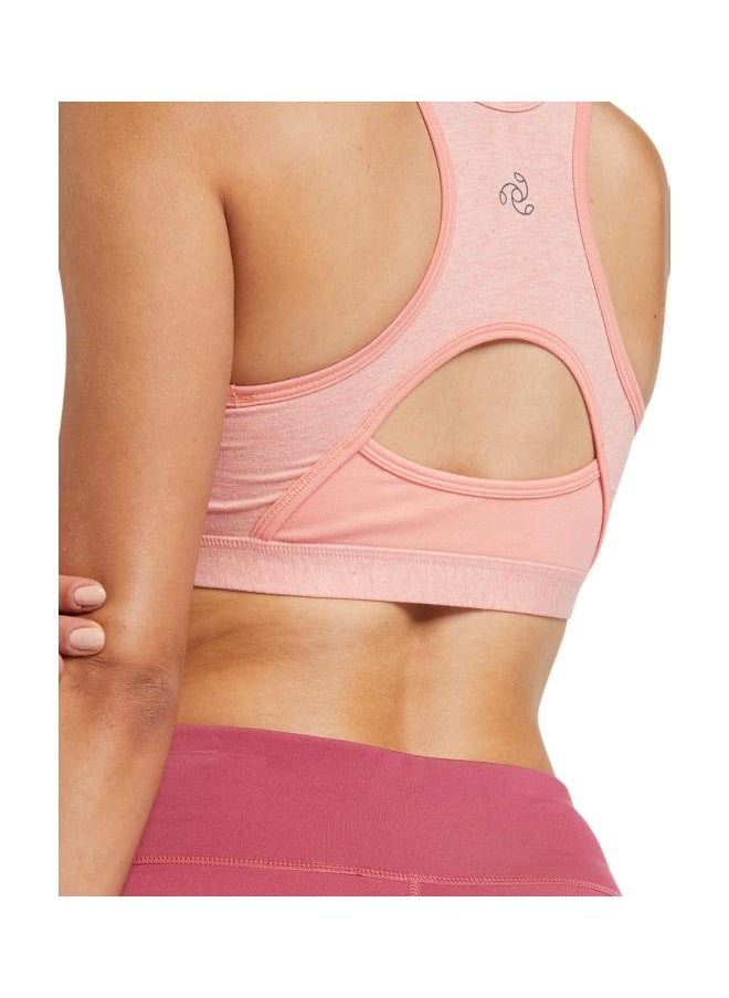 JOCKEY Jockey 1380 Women Wire free Padded Super Combed Cotton Elastane Stretch Printed Full Coverage Racer Back Styling Active Bra with Stay Fresh and Moisture Move Treatment  - Image 5