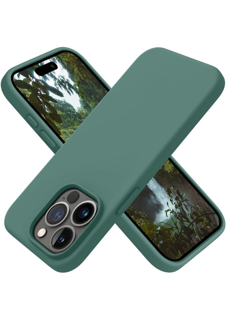 حافظة TPU خضراء غير لامعة رفيعة لجهاز iPhone 16 Pro - غلاف واقي من السيليكون الناعم والمقاوم للصدمات - Image 5
