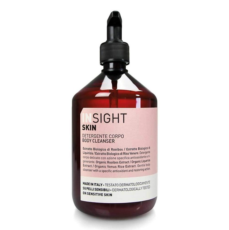 Insight Skin Body Cleanser with Liquorice Venere Rice Rooibos Extracts for Hydrating Antioxidant Cleansing 34 Fl Oz 100 mL