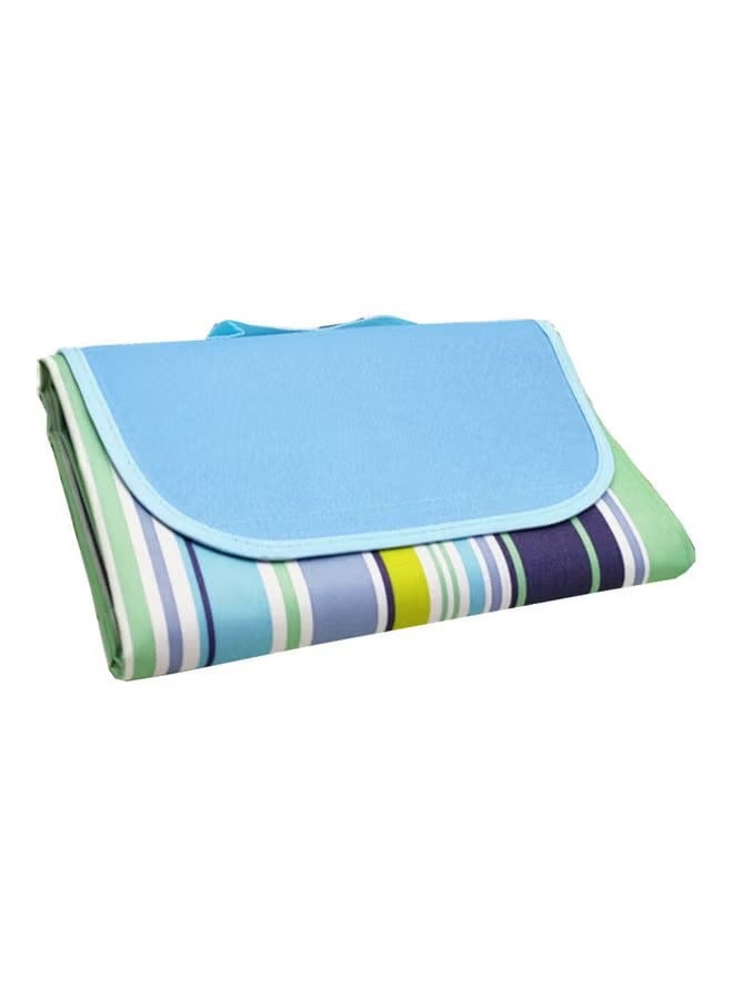 Generic Waterproof Foldable Outdoor Picnic Mat Beach Mat 145x180cm, Blue  - Image 1