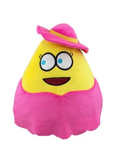 Triangular Pumpkin Plush Toy Soft Stuffed Doll Alien Game Surrounding Cartoon Character Gift PP Cotton Filled Triangular Plushie-Specifications:Ms.-Color:Mixed Bag