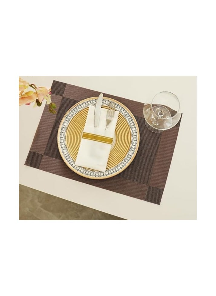 Generic 50 Pcs 40*40cm Disposable Dinner Napkins with Built-in Flatware Pocket For New Year Wedding Party Linen Feel  - Image 4