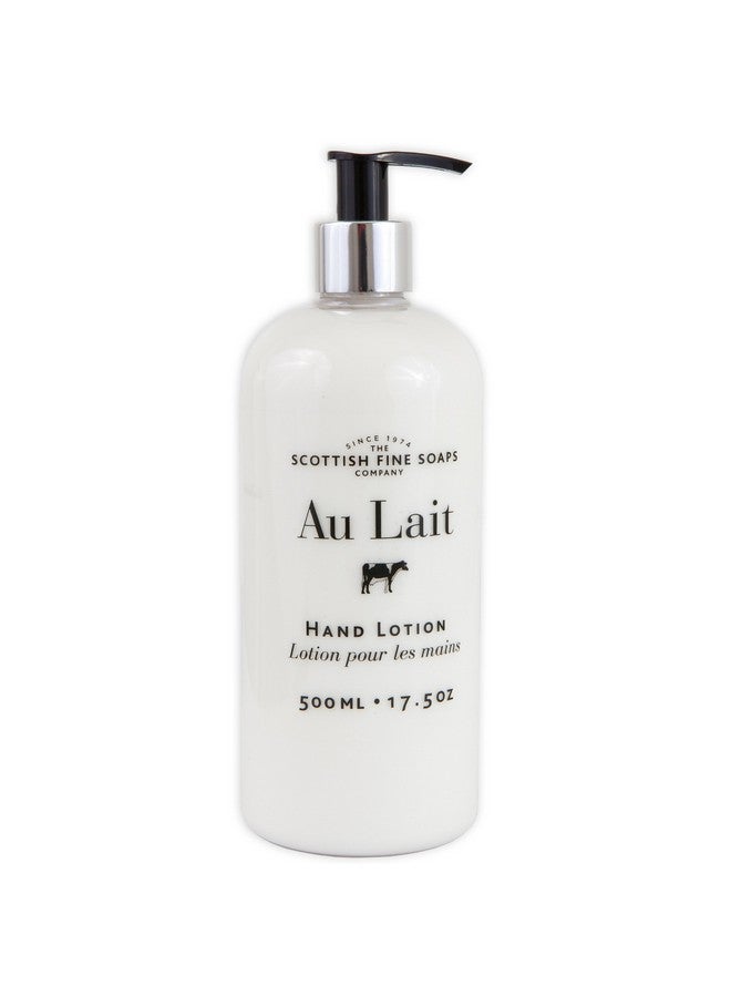 Scottish Fine Soaps Au Lait Milk Soap Hand Wash + Hand Lotion Set Large 17.5 Ounce - Image 2