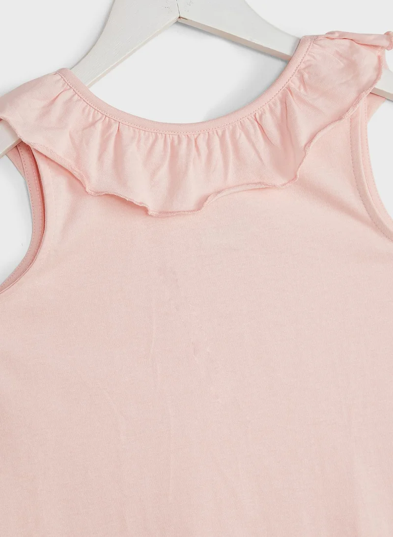 MANGO Kids Ruffle Vest