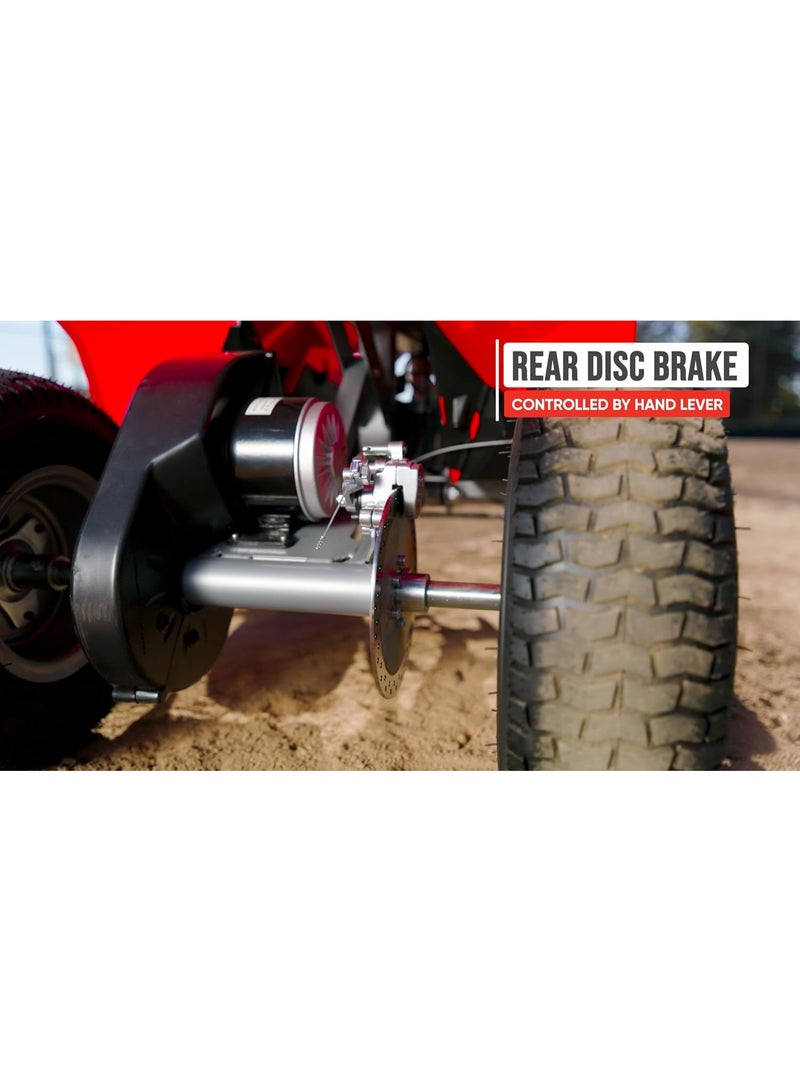 Razor Dirt Quad Red 13Km/Hr | Kids Ages 8 Years+ | Electric Bike | Off-road Quad inspired | With up to 80 minutes of Continuous Use | 24V Rechargable Battery | Outdoor Adventure Multicolour - Image 4