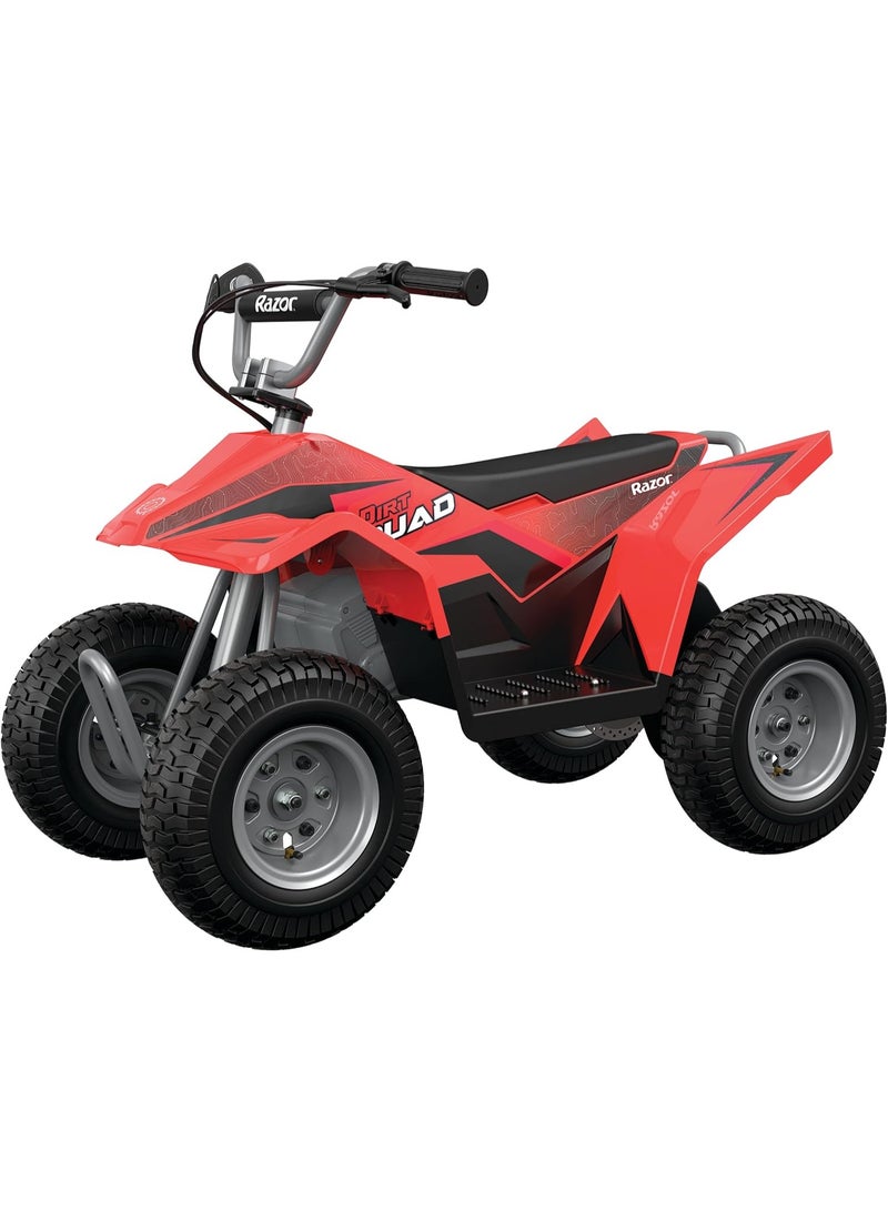 Razor Dirt Quad Red 13Km/Hr | Kids Ages 8 Years+ | Electric Bike | Off-road Quad inspired | With up to 80 minutes of Continuous Use | 24V Rechargable Battery | Outdoor Adventure Multicolour - Image 1