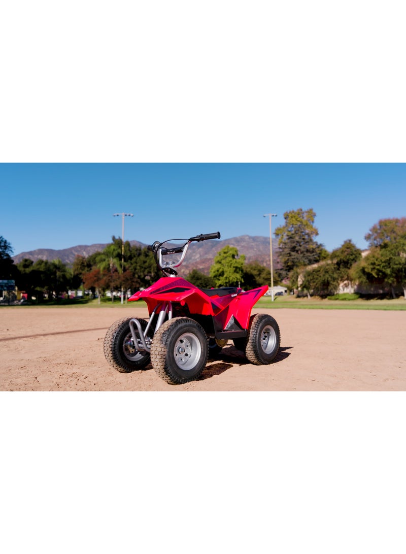 Razor Dirt Quad Red 13Km/Hr | Kids Ages 8 Years+ | Electric Bike | Off-road Quad inspired | With up to 80 minutes of Continuous Use | 24V Rechargable Battery | Outdoor Adventure Multicolour - Image 2