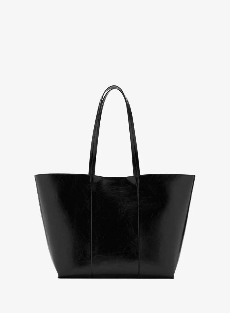 MANGO Large shopper bag