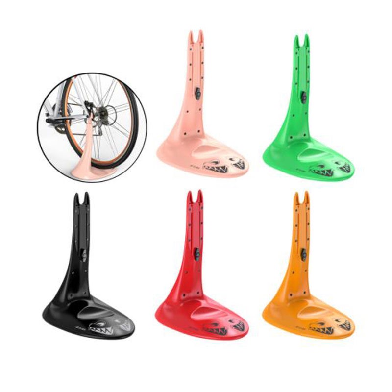 ENLEE Bike Floor Type Parking Rack Hub Mount Bicycle Stand Height Adjustable for MTB Mountain Road Bike - Image 2