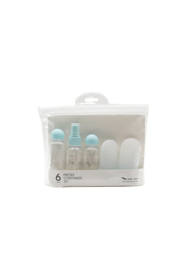 Small Travel Lotion and Cosmetic Leak-Proof Bottle Set - Multicolor - 3764 - Image 3