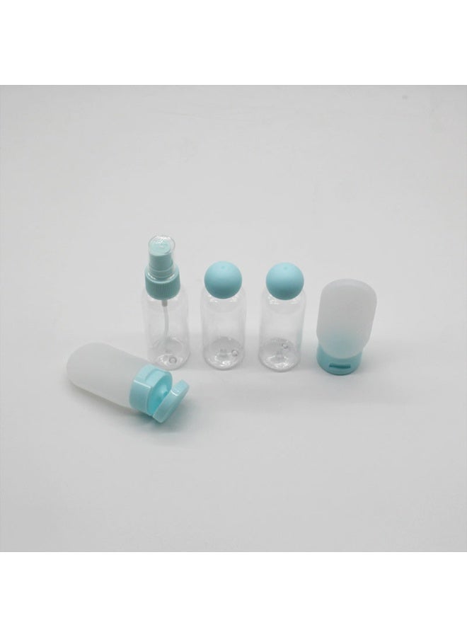 Small Travel Lotion and Cosmetic Leak-Proof Bottle Set - Multicolor - 3764 - Image 5
