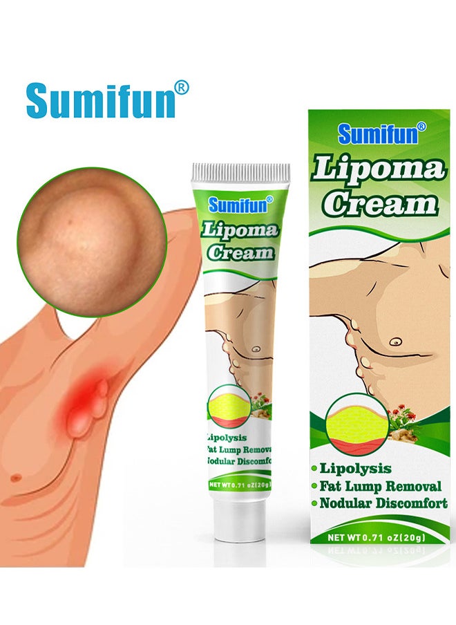 Sumifun - Lipoma Cream, GooLiving AntiHump Lymphcare Ginger Ointment, Underarm And Neck Lymphatic Care Cream, Lymphatic Drainage Cream, Anti-Cellulite Remover Cream - Image 1