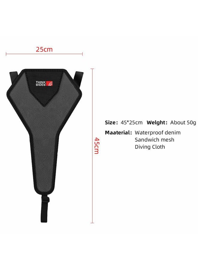 THINKRIDER Bike Sweat Guard Bicycle Trainer Sweat Net Bike Frame Protector Cover Sweat Absorbs Prevent Bicycle from Corrosion for Indoor Cycling Training - Image 3