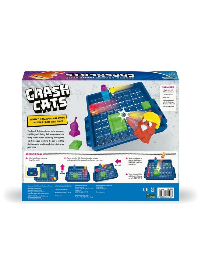thinkfun ThinkFun Crash Cats: The Super Fun Spring Loaded Logic Game for Children Ages 8+  - Image 3