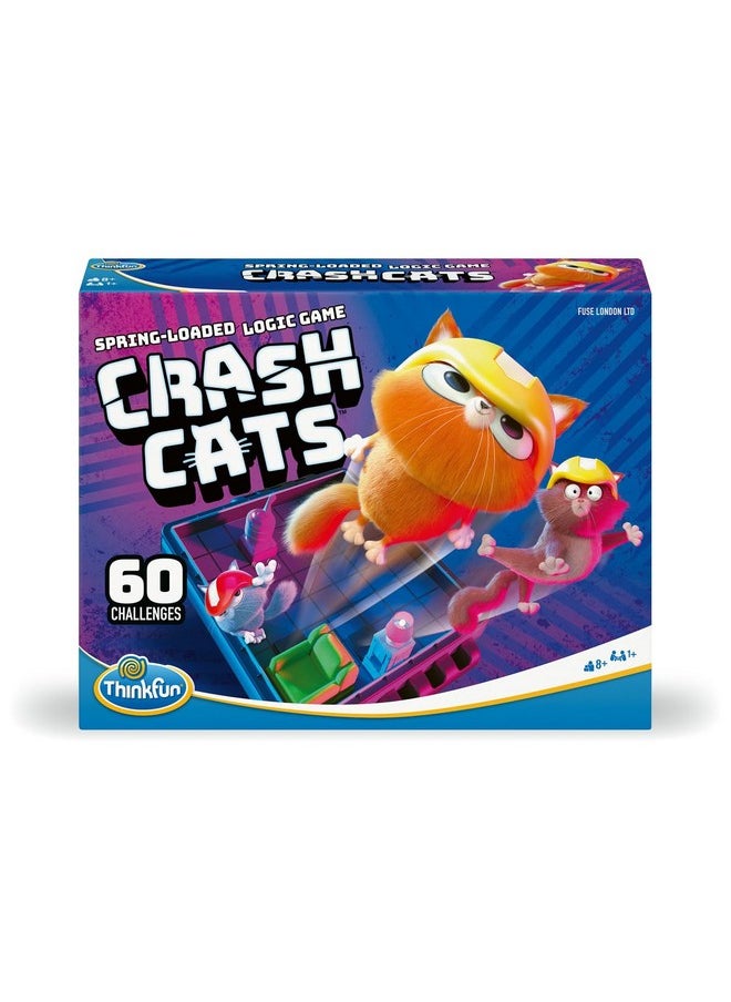 thinkfun ThinkFun Crash Cats: The Super Fun Spring Loaded Logic Game for Children Ages 8+  - Image 2