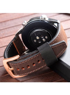 Vagave Fossil 20MM 22MM 24MM Leather Band FS4656 CH2586 CH2782 FS5132 FS5251 FJR1487 BG1175 Compatible Genuine Leather Strap  - Image 1