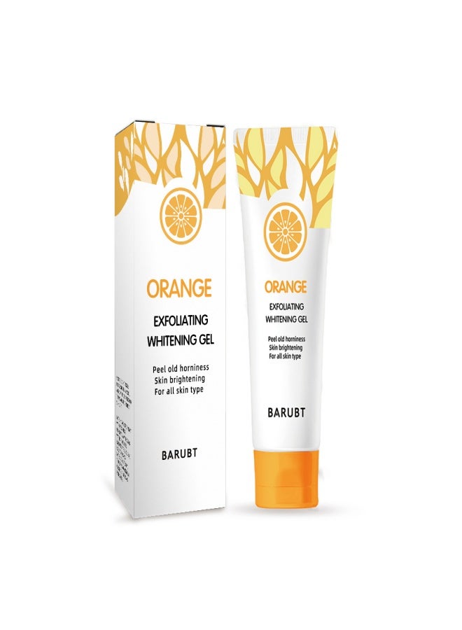 BARUBT Orange Peeling Gel for Face Moisturizing Cleansing - 60ml - Image 1