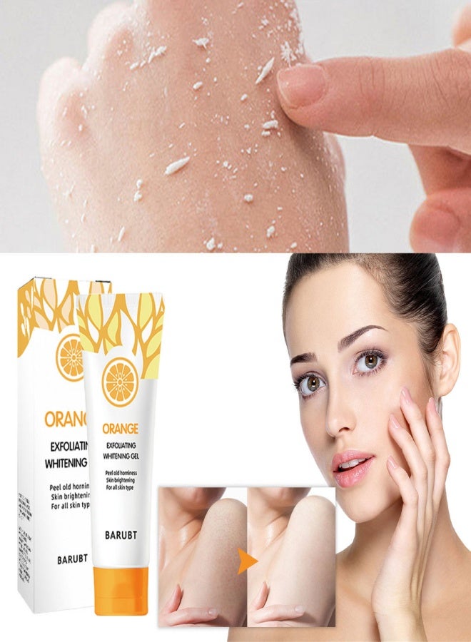 BARUBT Orange Peeling Gel for Face Moisturizing Cleansing - 60ml - Image 2