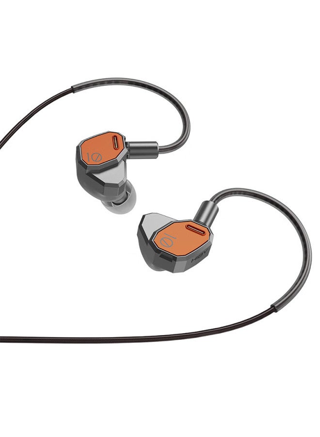 Hiby Yacht10 Dynamic In-ear Headphones, High-fidelity Audiophile Wired Earphones, 0.78mm Dual-pin With Replaceable Cable, Mecha-style Desig - Image 3
