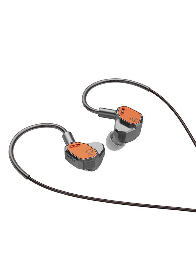 Hiby Yacht10 Dynamic In-ear Headphones, High-fidelity Audiophile Wired Earphones, 0.78mm Dual-pin With Replaceable Cable, Mecha-style Desig - Image 5