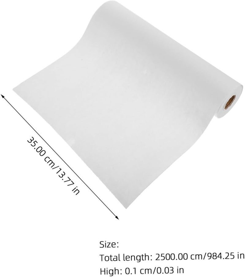 BATHVEVE 1Roll Thickened Xuan Paper for Painting and Calligraphy for Adults Versatile Rice Paper for Brush Watercolor and Ink Use Seamless Design for Easy Cutting - Image 2