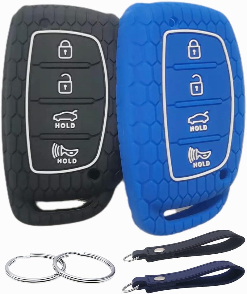 REPROTECTING Silicone Rubber Key Fob Cover for Hyundai - Image 1