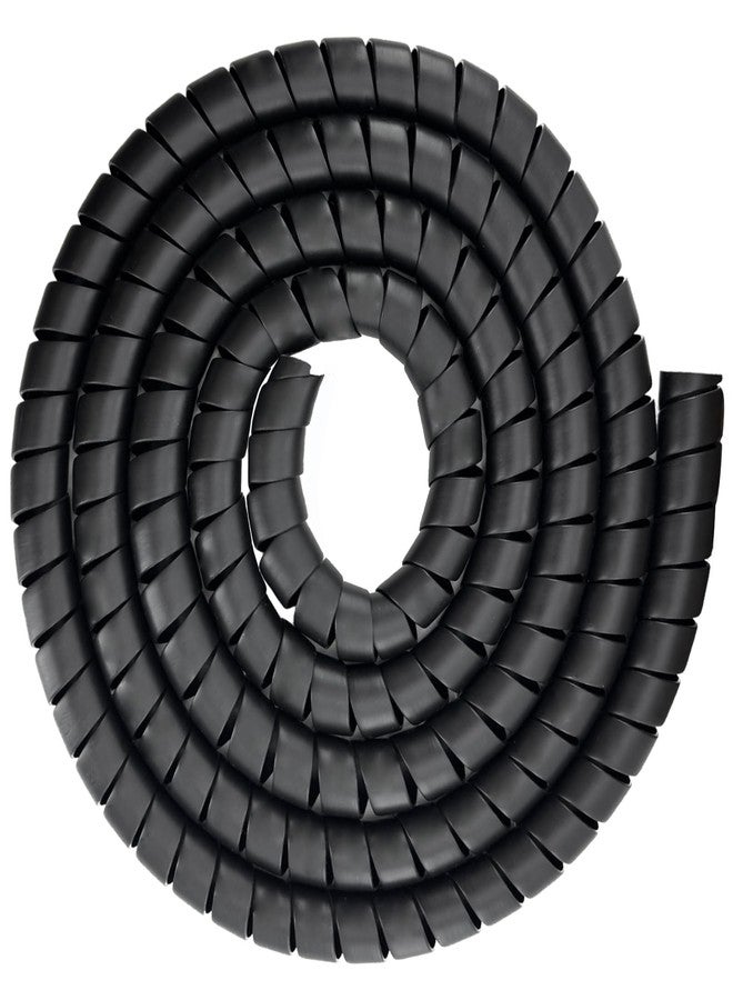 JIAXLTD Spiral Wrap Hose Cable Protector Safe Spiral Pre Cut Spiral Wrap 1.58" OD x 12' Pre-Cut Lengths Avoid Wear and Extend Hose Life Hydraulic Pneumatic Hoses Widely - Image 2