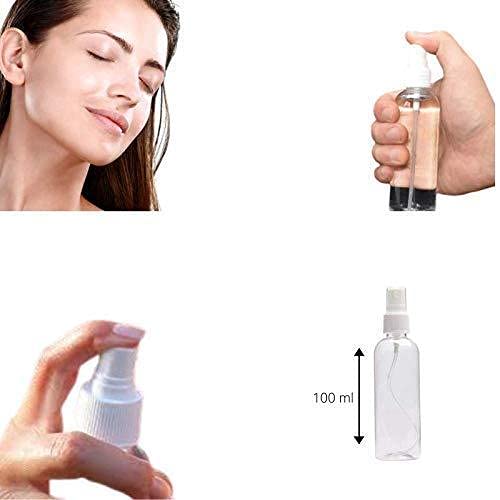 SURPLAST SURPLAST Spray Bottle for Toners Rose Waters Perfumes Hand Sanitizers etc Cute Spray Bottle to Keep it in Your Purse or Travel Bag Pack of 4 - Image 3