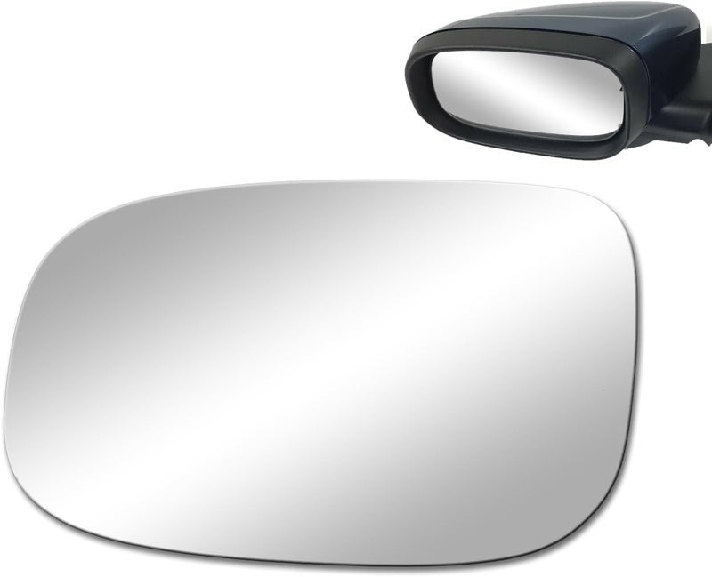 BOOLEE X AUTOHAUX CAR REARVIEW MIRROR GLASS WBACKING PLATE HEATED RIGHT PASSENGER SIDE FOR HYUNDAI ELANTRA 2015 2017 2018 - Image 2