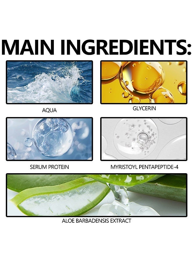 EELHOE Lash & Brow Intense Regeneration Serum, Lash Serum For Eyelash Growth, Eyelashes Enhancer Liquid, Organic Castor Oil With Brush, Advanced Formula For Longer Fuller Thicker Eyelashes And Eyebrows, Perfect For Natural Growth Boost, 20ML - Image 3