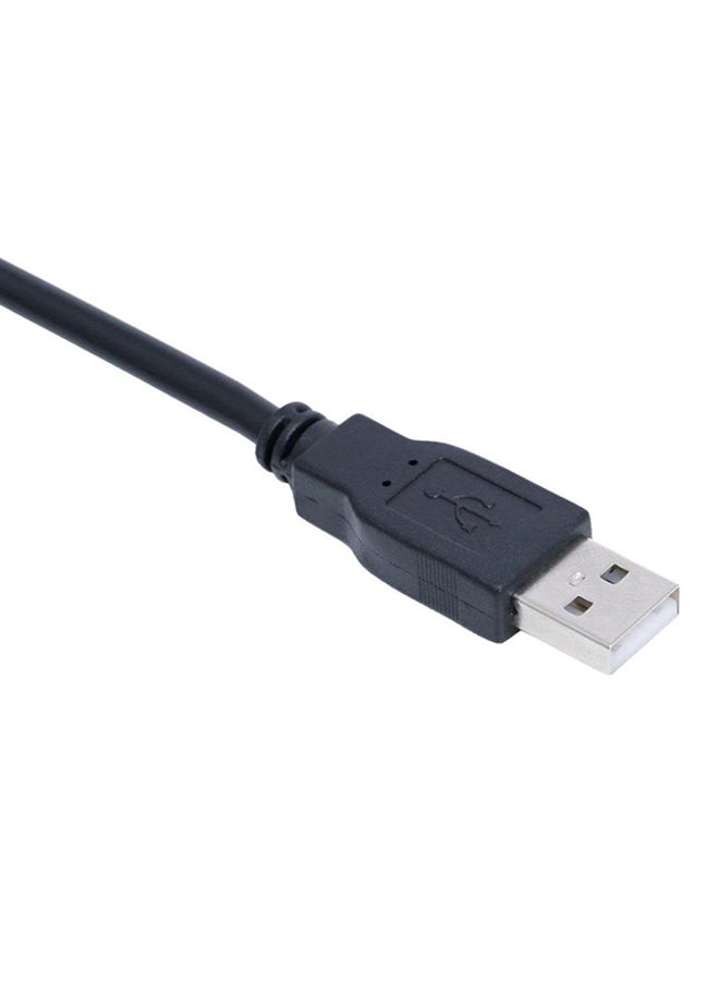 3 Meter USB Printer Cable 2.0 black - Image 2