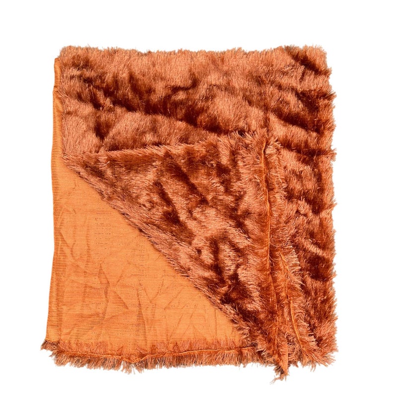 frilt 1/2 Meter Super Soft Fur Fabric for Photoshoot, Soft Toys, Costume, Decoration and Dress Making (Breadth 38 Inch and Length 32 Inch) (Dark Brown) - Image 2