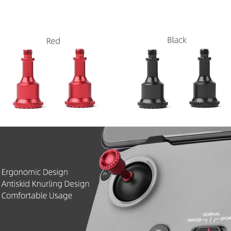 Remote Control Joystick Stick Compatible With DJI Air 2S Mavic Air 2 - Red PVC Waterproof Bag For Mavic 2 Mavic Pro Spark Phantom Inspire Series - Image 4