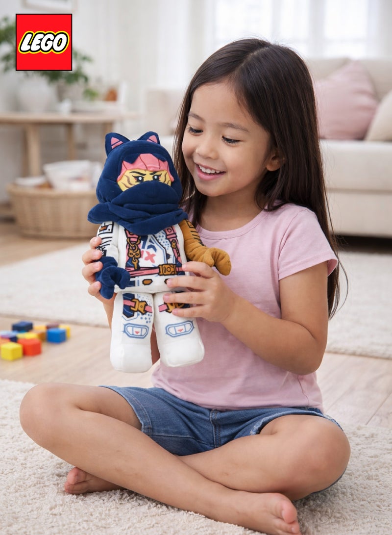 LEGO Manhattan Toys LEGO Ninjago Sora Plush Character Toy, Soft Collectible Ninja Doll for Kids, Bedroom Decor, Gift for Boys & Girls, Stuffed Figure, 35.6 cm - Image 2