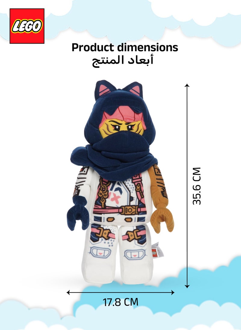LEGO Manhattan Toys LEGO Ninjago Sora Plush Character Toy, Soft Collectible Ninja Doll for Kids, Bedroom Decor, Gift for Boys & Girls, Stuffed Figure, 35.6 cm - Image 5