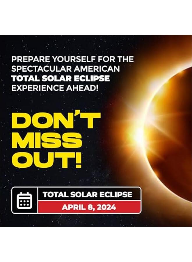 Arabest Solar Eclipse Glasses Approved 2024, (10 Pack) CE and ISO Certified Solar Eclipse Observation Glasses, Safe Shades for Direct Sun Viewing, Bonus Smartphone Photo Filter Lens, Blue Stars Design  - Image 5