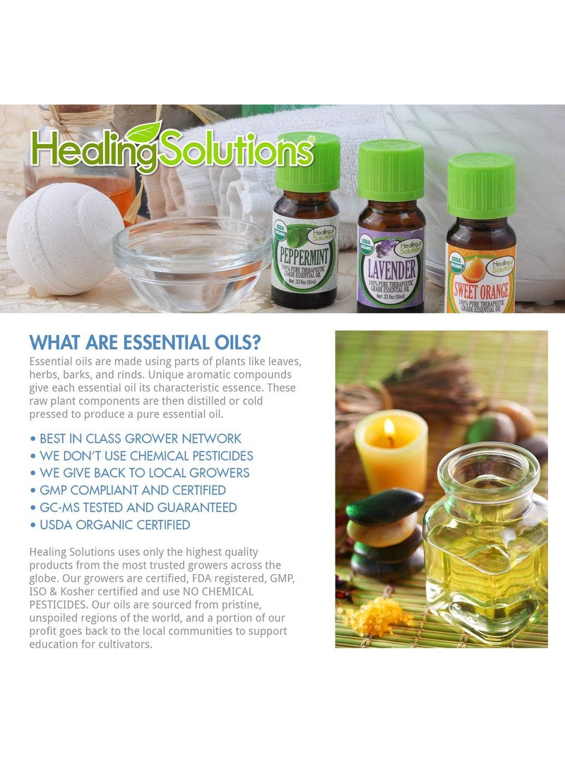 Healing Solutions Healing Solutions Calm Body Calm Mind Blend Essential Oil - 100% Pure Therapeutic Grade, 60ml - Aromatherapy Oils  - Image 3
