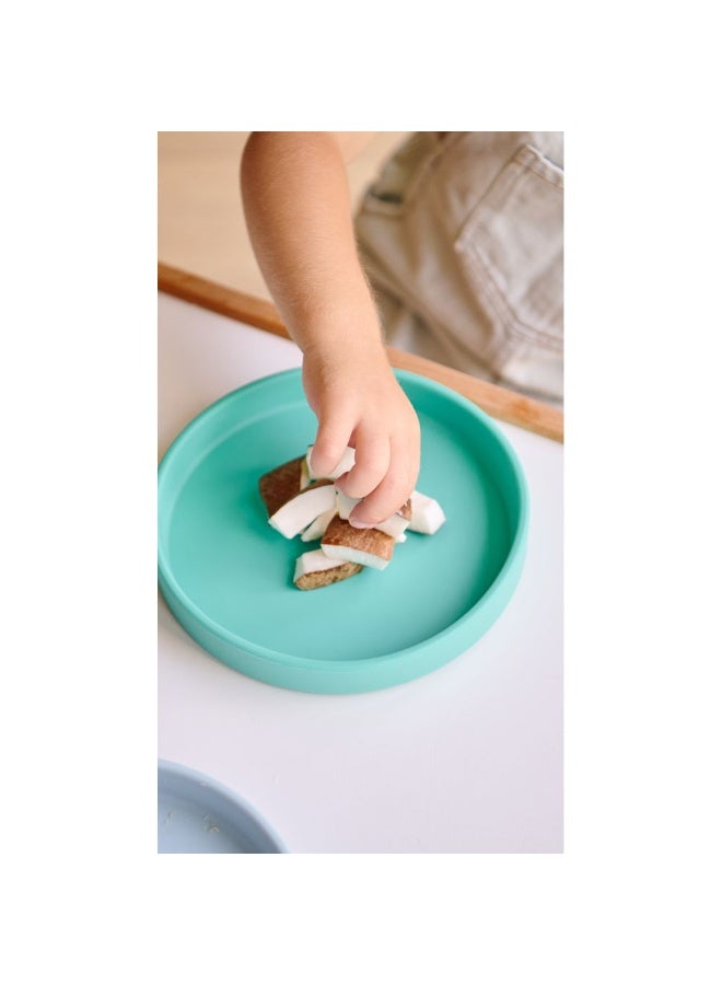 Minikoioi Basics Plate - Aqua Green - Image 2