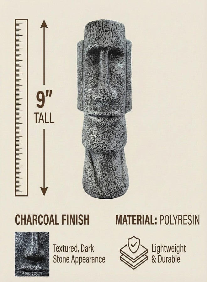 Seraphic 9" Tall Easter Island Moai Head Monolith Sculpture/Statue, Medium - Image 5