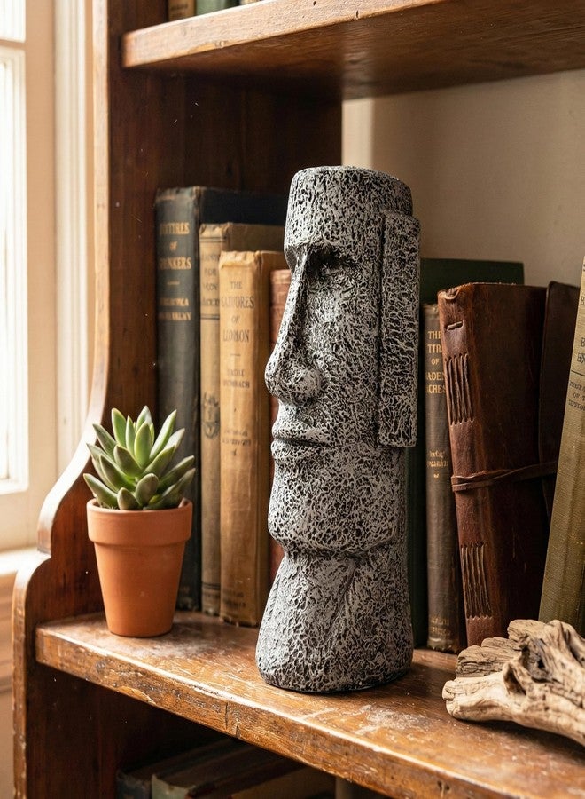 Seraphic 9" Tall Easter Island Moai Head Monolith Sculpture/Statue, Medium - Image 2