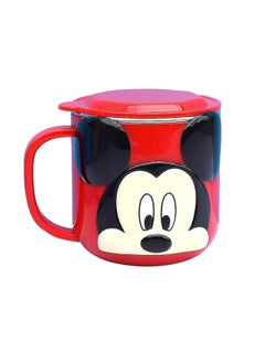 Generic 1pc 3D Cartoon Character Kids Drink Water Cup Stainless Steel 280ml ( Mickey )  - Image 1