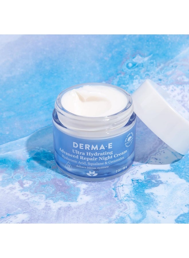 Derma-E Ultra Hydrating Advanced Repair Night Cream for Unisex 2 oz Cream - Image 4