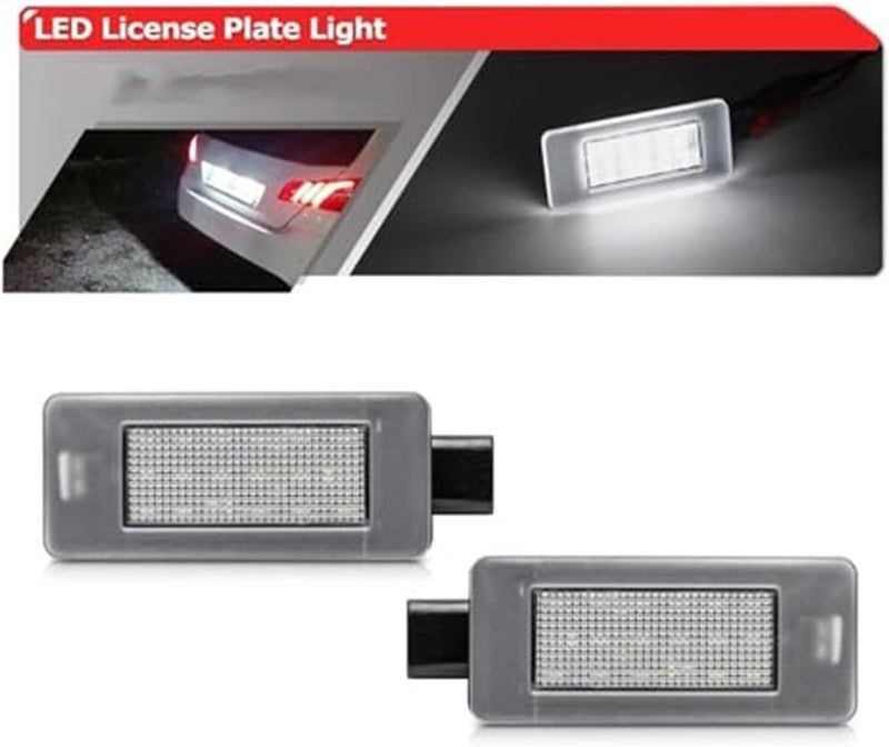 Vuzmode LED License Plate Lights for Peugeot - Image 4