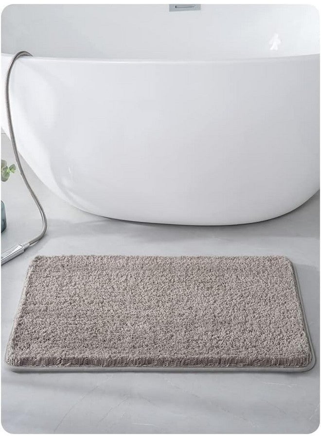 HaRvic Microfiber Anti-Slip Bathmat Set Super Absorbent Rectangular Shape Floor Door Mat Non-Slip Quick Dry Rugs Water Absorbing Bathroom Mat Door Mat For Home Bathroom Kitchen Size- 60 X 40Cm(Grey) - Image 4
