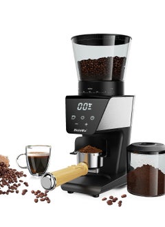 Biolomix 12-Cups Electric Coffee Grinder with 30 Gears Precise Settin, 2-in-1 Stainless Steel Coffee Grinder, LCD Screen and Large Capacity for Turkish/Espresso/Mocha/Drip/Pour Over/French Press  - Image 1