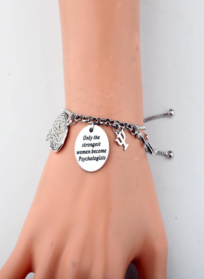 SEIRAA Psychologist Bracelet Psych Therapist Gifts Psychology Jewelry Only The Strongest Women Become Psychologist Charm (PsychologistBracelet) - Image 5